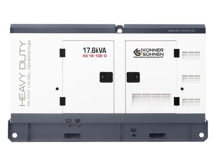Einphasen-Diesel-Powerstation KS 18-1DE-G 17.6 kVA